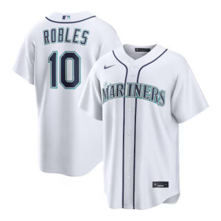 Victor Robles Seattle Mariners #10 Home Jersey - White
