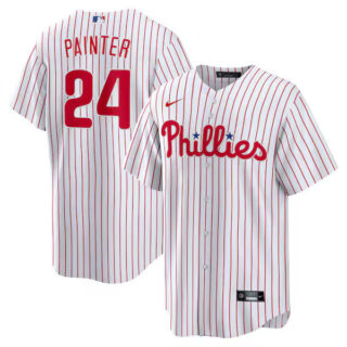 Andrew Painter Philadelphia Phillies #24 Home Jersey - White