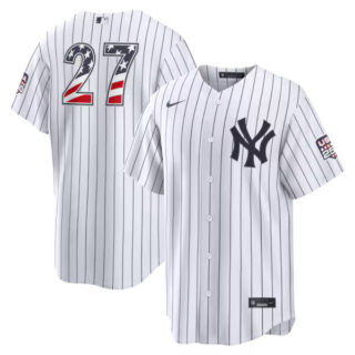 Giancarlo Stanton New York Yankees #27 USA 250 Fourth of July Home Stadium Jersey - White