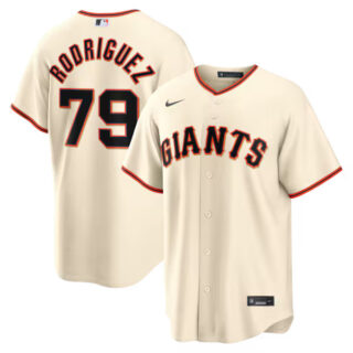 Jesus Rodriguez San Francisco Giants #79 Home Jersey - Cream