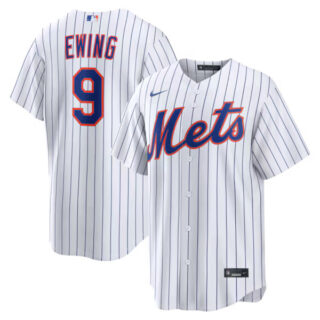 AJ Ewing New York Mets #9 Home Jersey - White