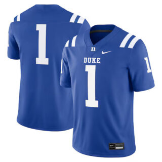 Men's #1 Duke Blue Devils Game Jersey - Royal