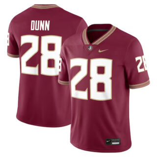 Men's Warrick Dunn Florida State Seminoles Alumni Game Jersey - Garnet