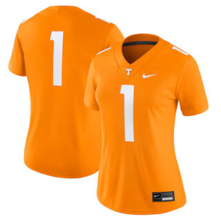 Women's #1 Tennessee Volunteers Game Jersey - Tennessee Orange