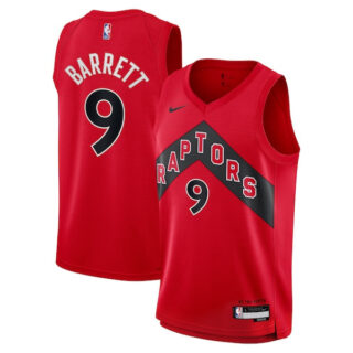 Youth RJ Barrett Toronto Raptors #9 Swingman Jersey - Icon Edition - Red