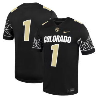 Men's Colorado Buffaloes Untouchable Game Jersey - Black