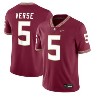 Men's Jared Verse Florida State Seminoles Player Game Jersey - Garnet