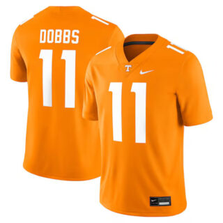 Men's Joshua Dobbs Tennessee Volunteers Player Game Jersey - Tennessee Orange