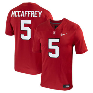 Men's Christian McCaffrey Stanford Cardinal Player Game Jersey - Cardinal