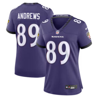 Women's Mark Andrews Baltimore Ravens #89 Team Game Jersey - Purple