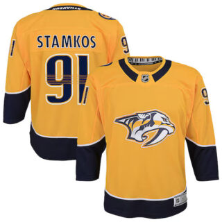 Youth Steven Stamkos Nashville Predators #91 Home Premier Player Jersey - Gold