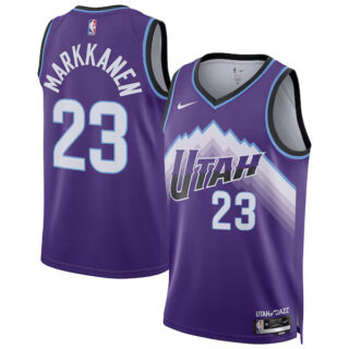 Women's Lauri Markkanen Utah Jazz #23 Swingman Jersey - Icon Edition - Purple