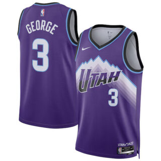 Women's Keyonte George Utah Jazz #3 Swingman Jersey - Icon Edition - Purple