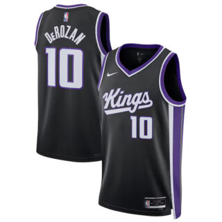 Women's DeMar DeRozan Sacramento Kings #10 Swingman Player Jersey - Icon Edition - Black
