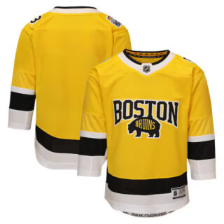Youth Boston Bruins Outerstuff 2026 Stadium Series Premier Jersey - Gold