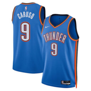 Women's Alex Caruso Oklahoma City Thunder #9 Swingman Jersey - Icon Edition - Blue