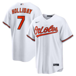 Jackson Holliday Baltimore Orioles #7 Home Jersey - White