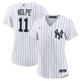 Women's Anthony Volpe New York Yankees #11 Home Jersey - White