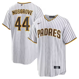 Joe Musgrove San Diego Padres #44 Home Jersey - White