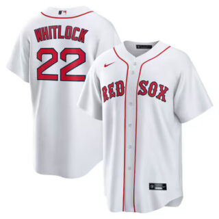 Garrett Whitlock Boston Red Sox #22 Home Jersey - White