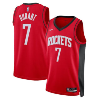 Women's Kevin Durant Houston Rockets #7 Swingman Player Jersey - Icon Edition - Red