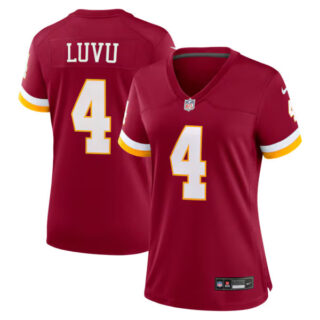 Women's Frankie Luvu Washington Commanders #4 Game Jersey - Burgundy