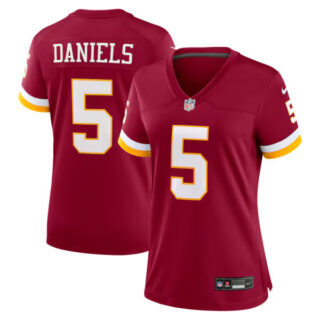 Women's Jayden Daniels Washington Commanders #5 Game Jersey - Burgundy