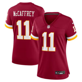 Women's Luke McCaffrey Washington Commanders #11 Game Jersey - Burgundy