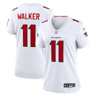 Women's Jalon Walker Atlanta Falcons #11 Game Jersey - White
