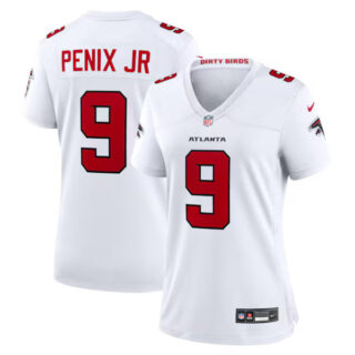 Women's Michael Penix Jr. Atlanta Falcons #9 Game Jersey - White