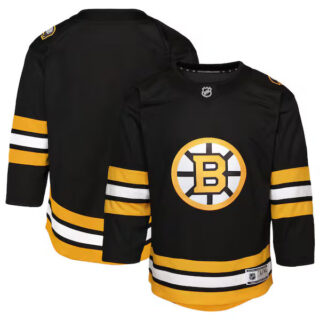 Youth Boston Bruins Home Premier Jersey - Black