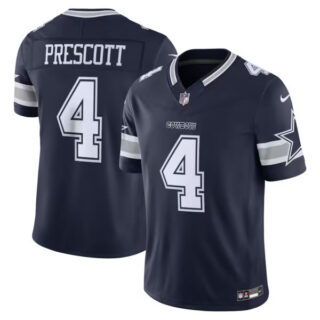 Dak Prescott Dallas Cowboys #4 Vapor F.U.S.E. Stitched Limited Jersey - Navy