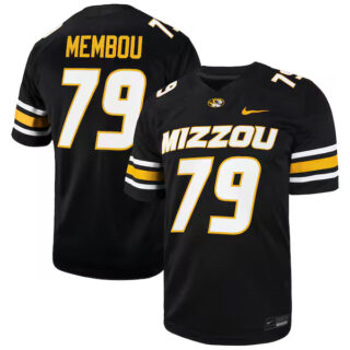 Men's Armand Membou Missouri Tigers Alumni Game Jersey - Black