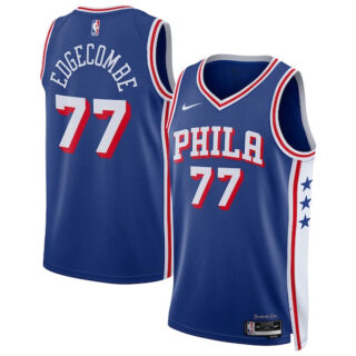 Women's VJ Edgecombe Philadelphia 76ers #77 Swingman Jersey - Icon Edition - Royal