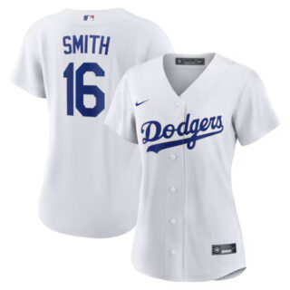 Women's Will Smith Los Angeles Dodgers #16 Home Jersey - White