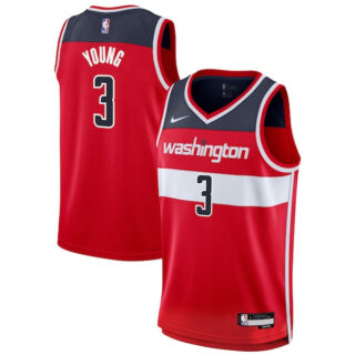 Youth Trae Young Washington Wizards #3 Swingman Jersey - Icon Edition - Red