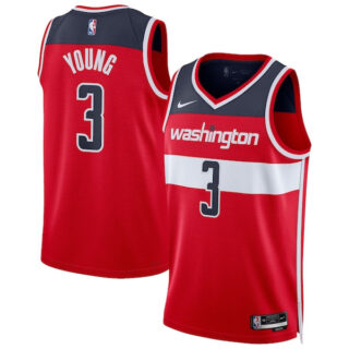 Women's Trae Young Washington Wizards #3 Swingman Jersey - Icon Edition - Red