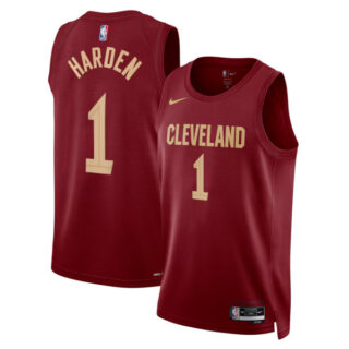 Women's James Harden Cleveland Cavaliers #1 Swingman Jersey - Icon Edition - Wine