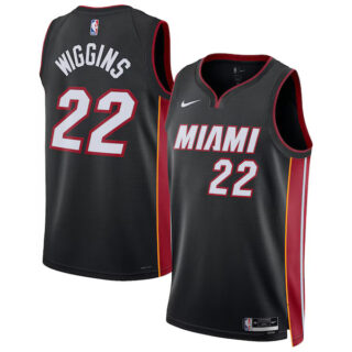 Women's Andrew Wiggins Miami Heat #22 Swingman Jersey - Icon Edition - Black