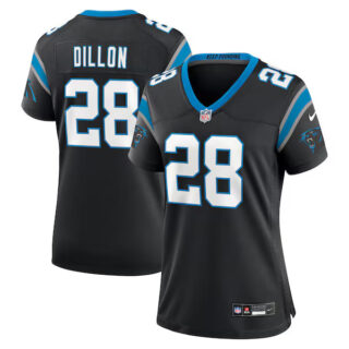 Women's AJ Dillon Carolina Panthers #28 Team Game Jersey - Black