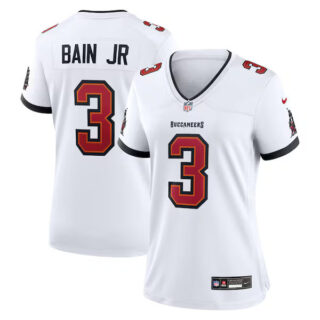Women's Rueben Bain Jr. Tampa Bay Buccaneers #3 Game Jersey - White
