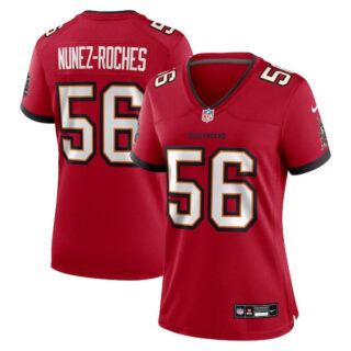 Women's Rakeem Nunez-Roches Tampa Bay Buccaneers #56 Team Game Jersey - Red