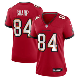 Women's Bauer Sharp Tampa Bay Buccaneers #84 Team Game Jersey - Red