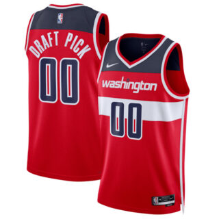 Youth TBD Washington Wizards 2026 NBA Draft First Round Pick Swingman Player Jersey - Icon Edition - Red