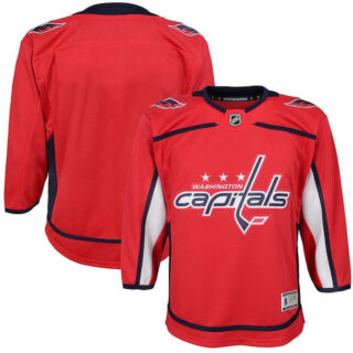 Youth Washington Capitals Home Blank Premier Jersey - Red