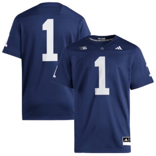 2026 Men Penn State Nittany Lions #1 Home Navy Jersey