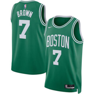 Women's Jaylen Brown Boston Celtics #7 Swingman Jersey - Icon Edition - Kelly Green