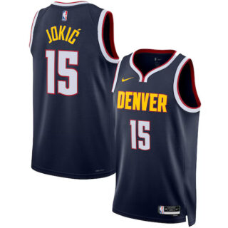 Women's Nikola Jokic Denver Nuggets #15 Swingman Jersey - Icon Edition - Navy