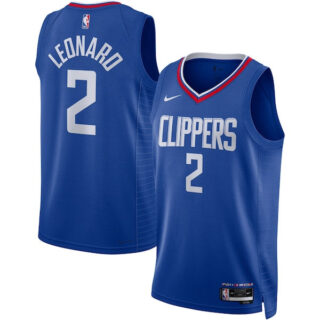 Women's Kawhi Leonard LA Clippers #2 Swingman Jersey - Icon Edition - Royal