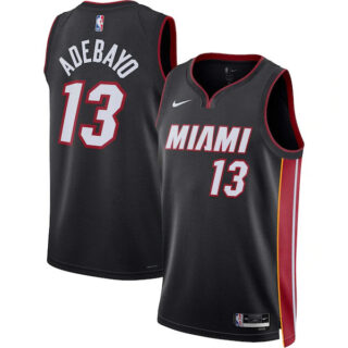 Women's Bam Adebayo Miami Heat #13 Swingman Jersey - Icon Edition - Black